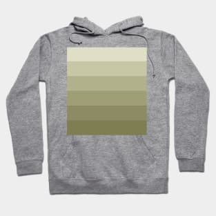 Stripes - Gradient - Dark to Light green brown Hoodie